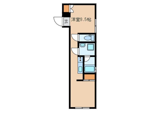 FARE四谷IVの物件間取画像